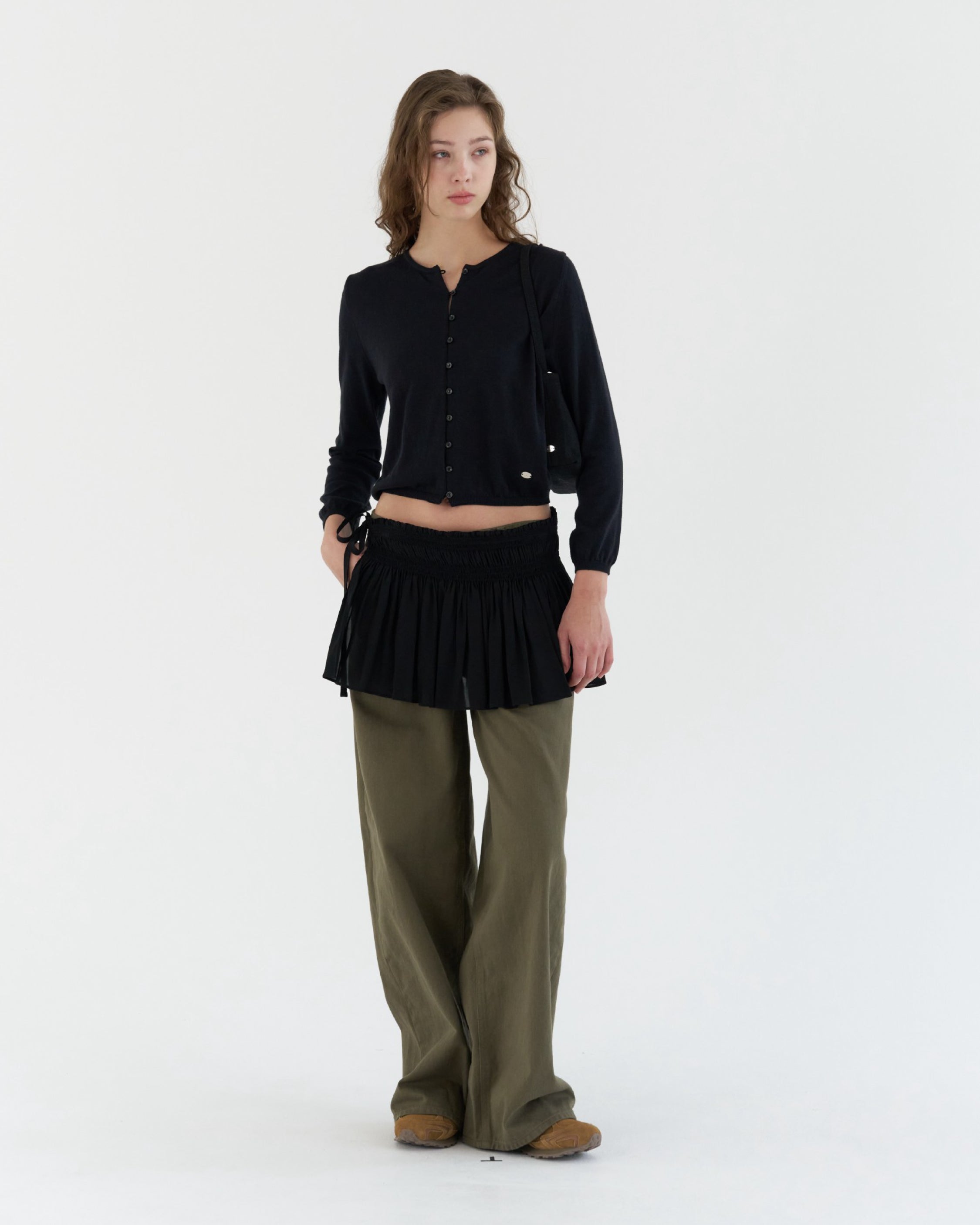 GBH / Cashmere Petite Cardigan - Black