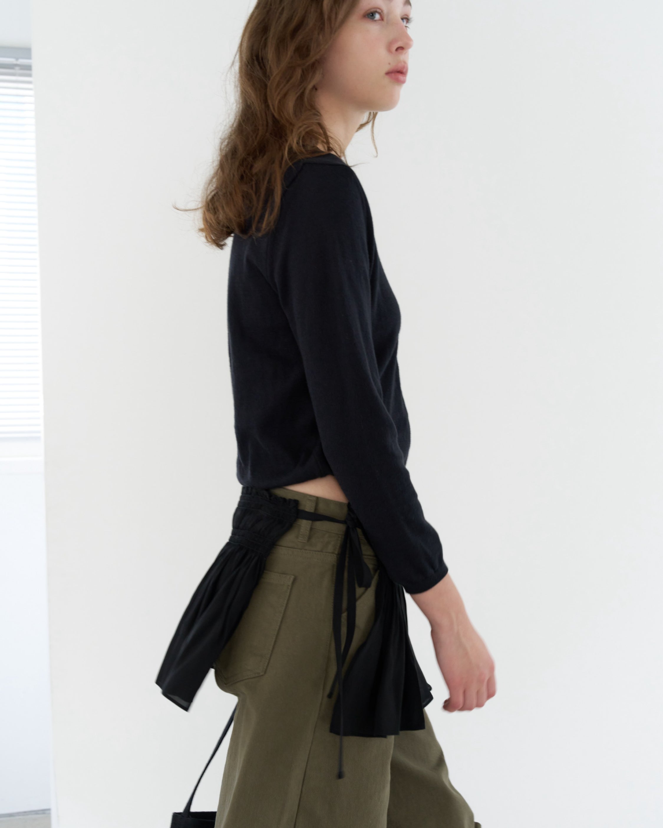 GBH / Cashmere Petite Cardigan - Black