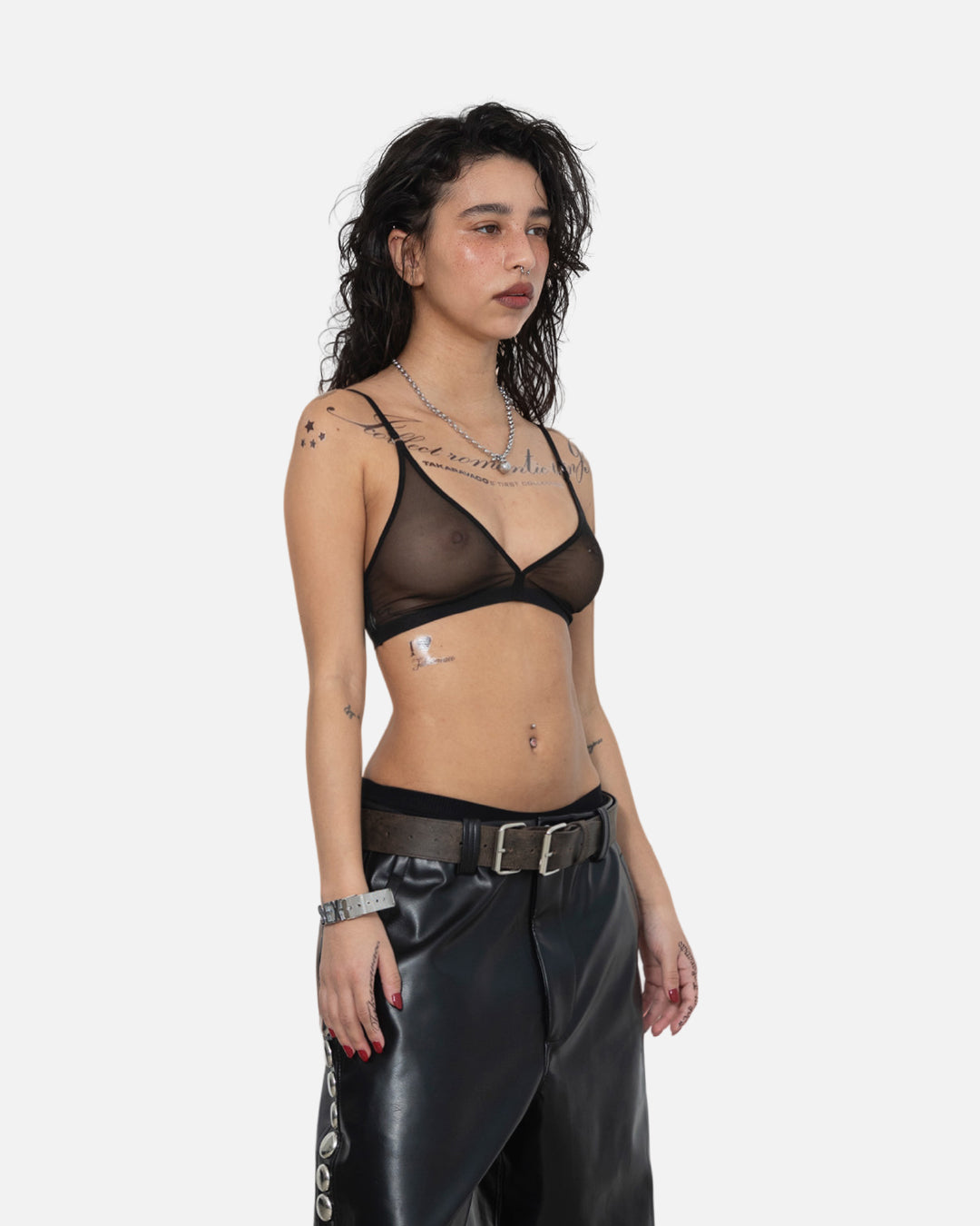 TAKARAVACO / Hotfix Double Buckle Belt - Brown