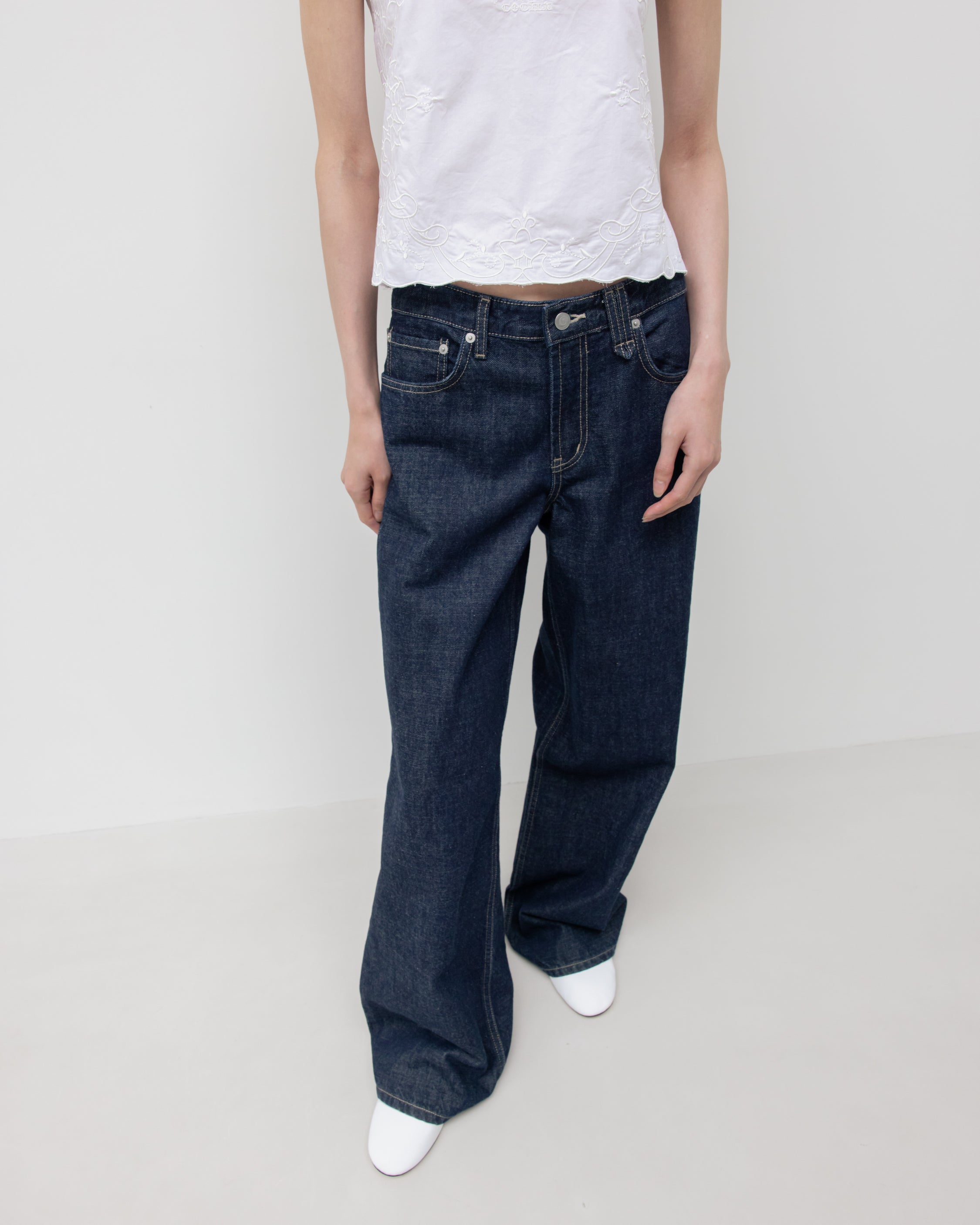GBH / Wide Straigt Fit Jeans - Indigo