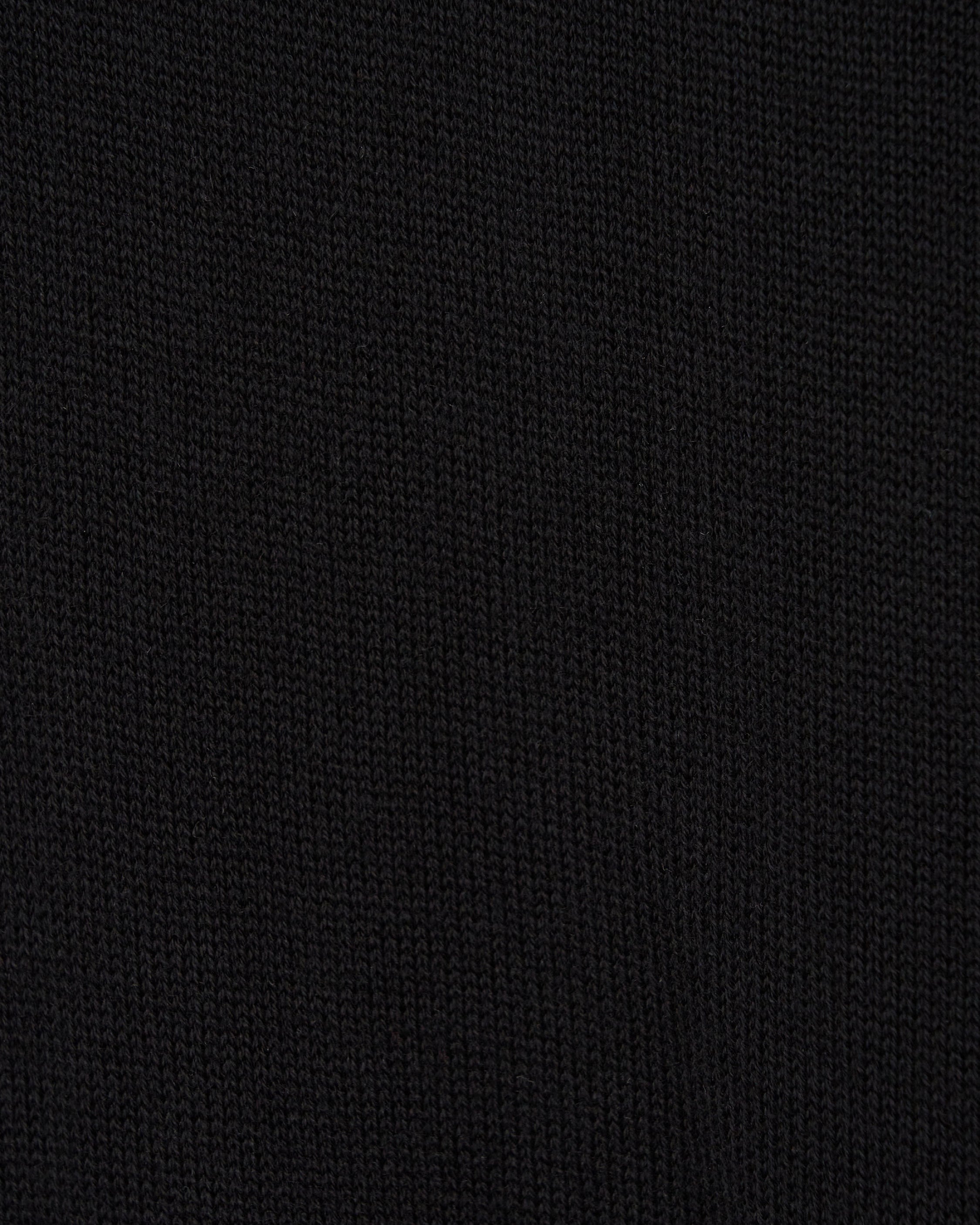 GBH / Wool Silk Polo Knit - Navy