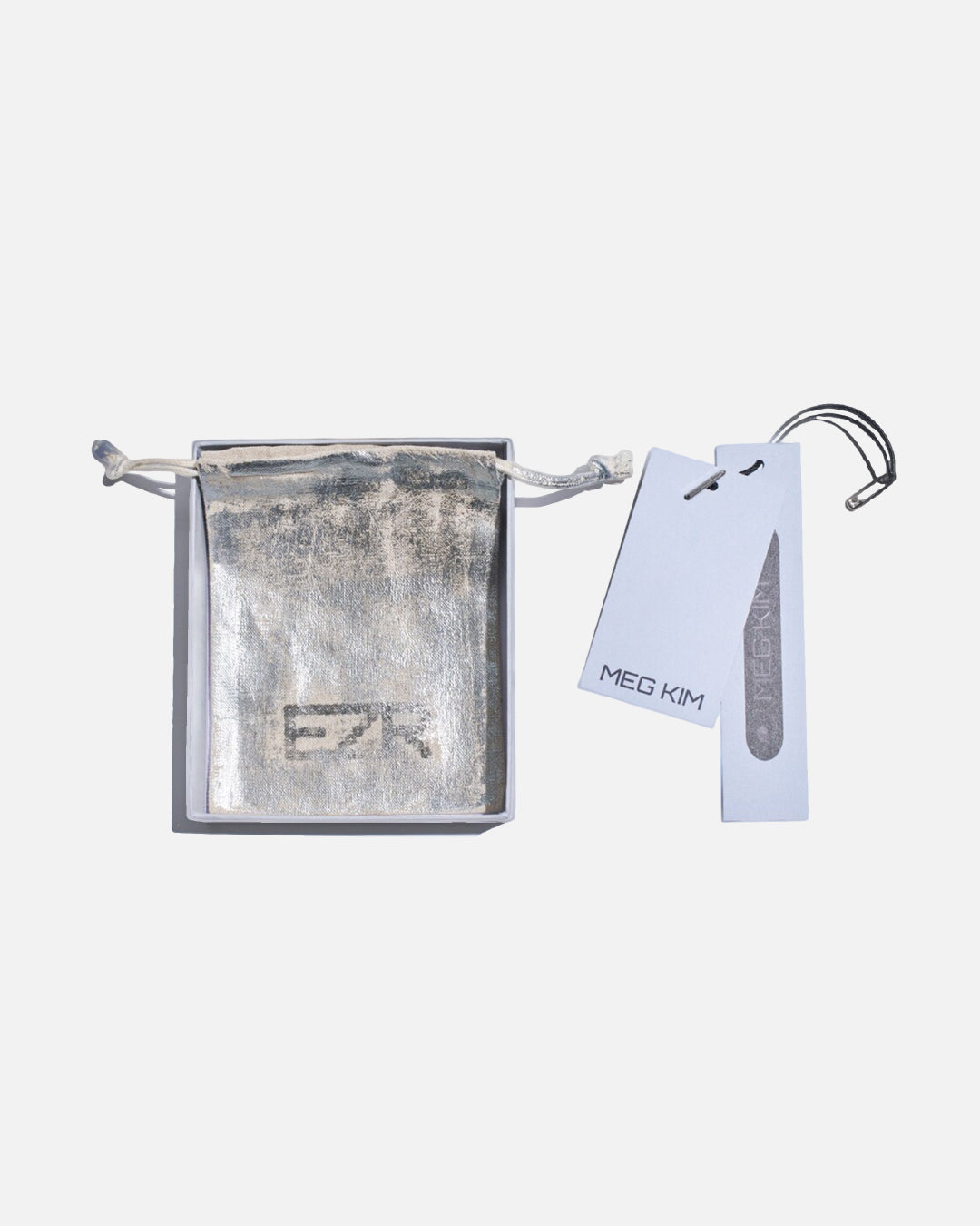 MEG KIM / Belted Brief Card Holder - Black