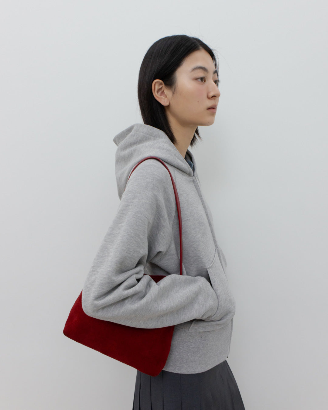 GBH / 90'S Hood Zip-Up - Gray