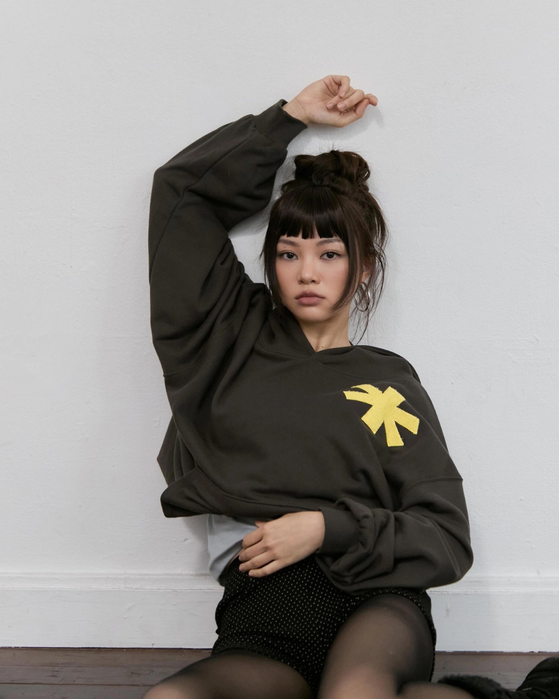 KÜL / Asterisk Hoodie - Khaki Brown