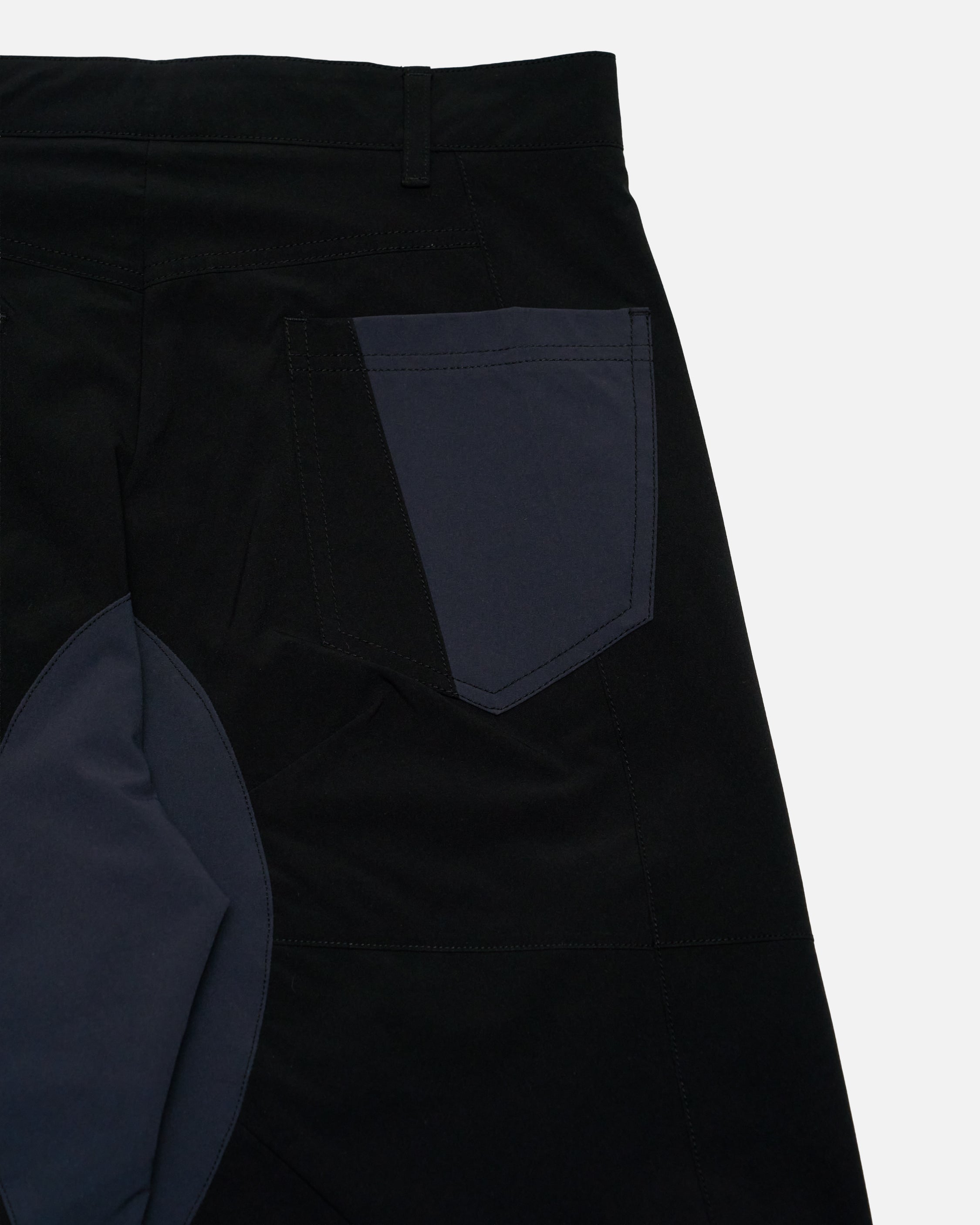 MSC / 【JUNCTION EXCLUSIVE】Bark Curved Pants - Navy Black
