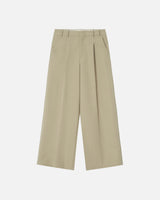 GBH / Wide Fit Cotton Pants - Beige