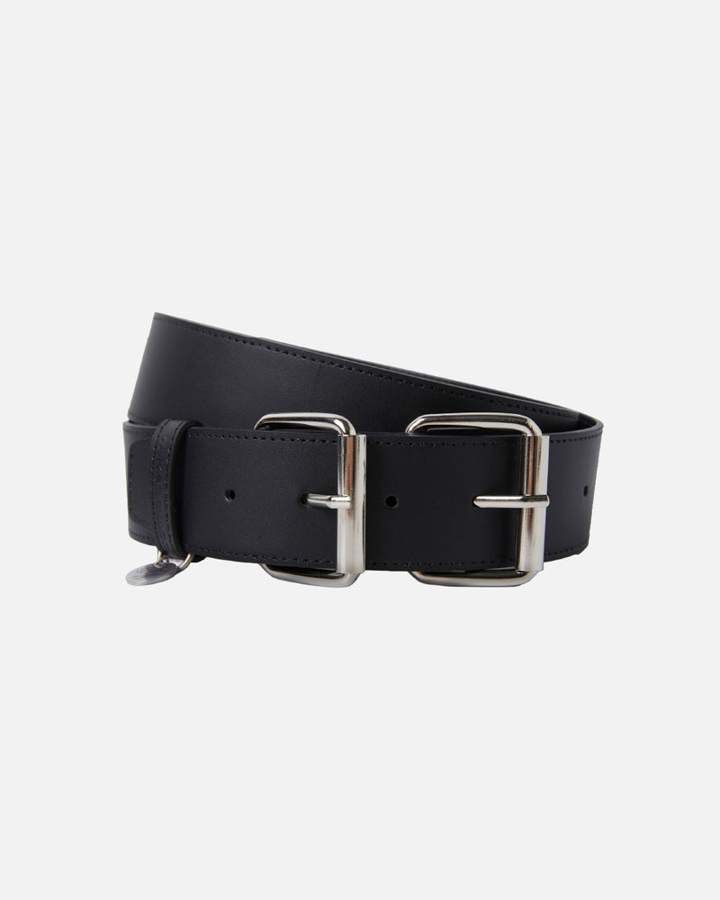 TAKARAVACO / Basic Double Buckle Belt - Black