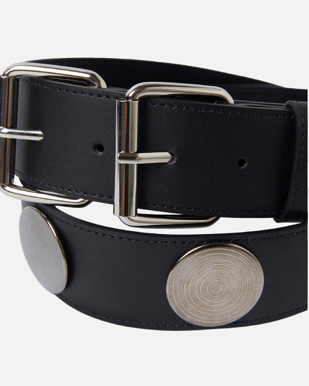 TAKARAVACO / Mirror Rivet Belt - Black