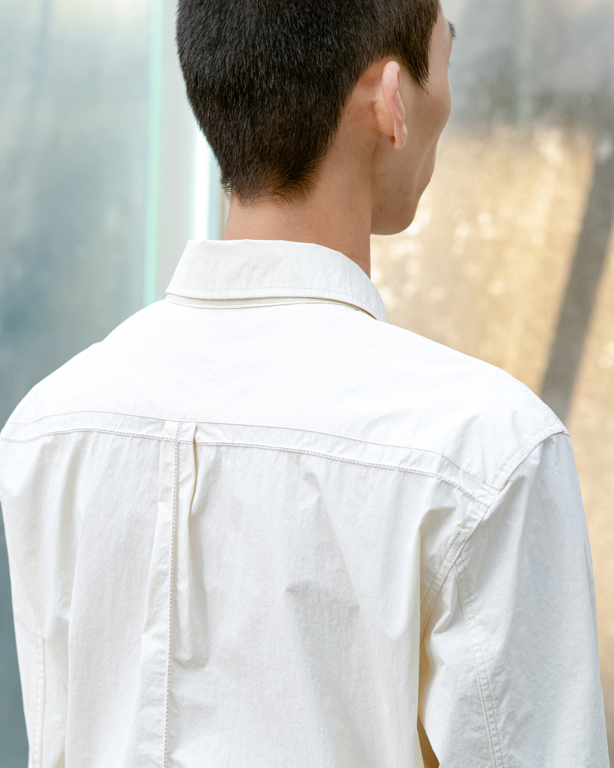 FÖRMLICH / Nylon Shirt - Ecru