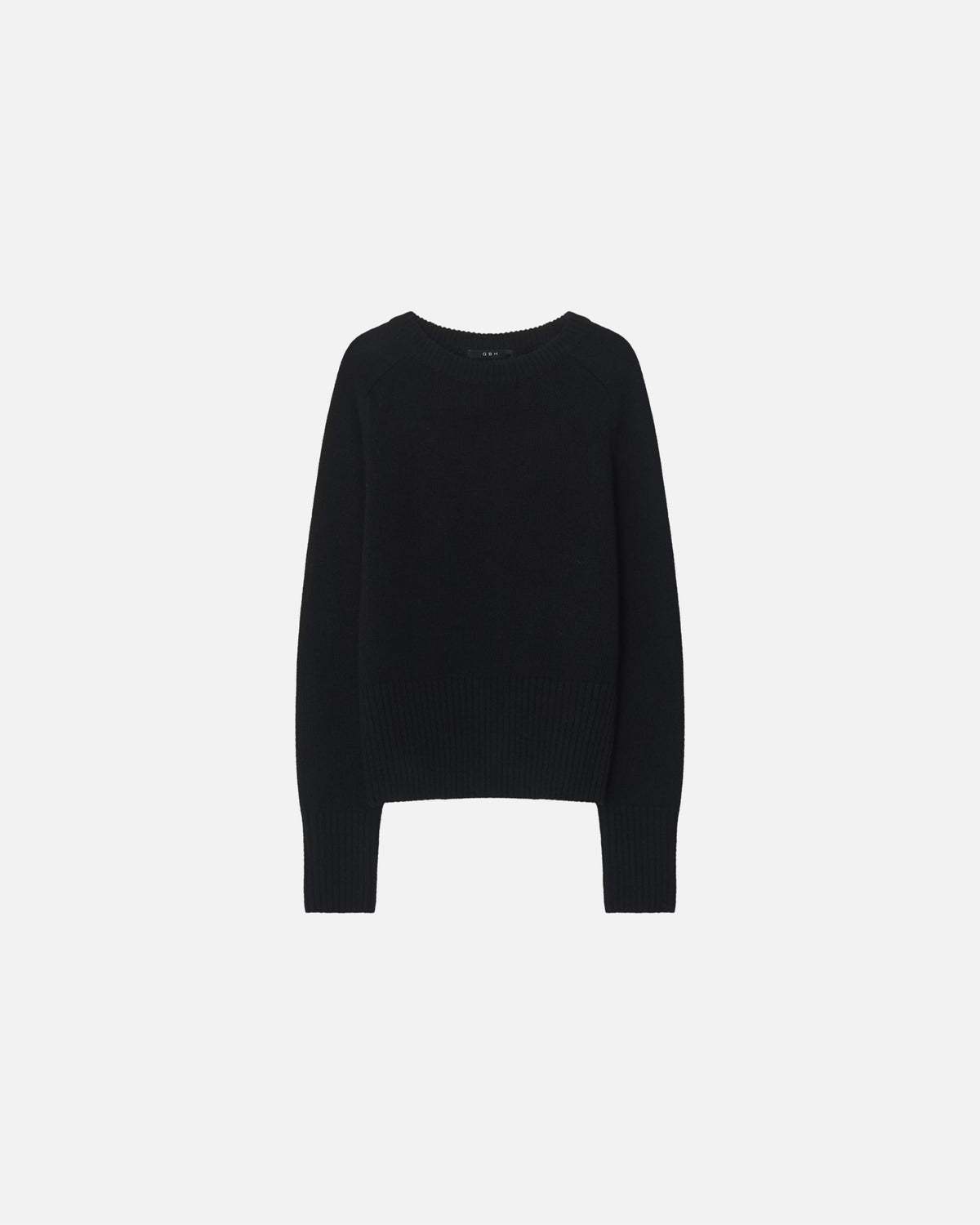 GBH / 26FW WOOL CREW NECK KNIT - Black