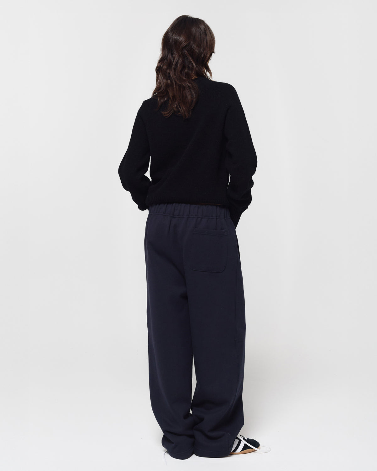 GBH / 26FW WOOL CREW NECK KNIT - Black