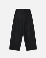 GBH / 26FW WIDE CINCH-BACK JEAN - Black