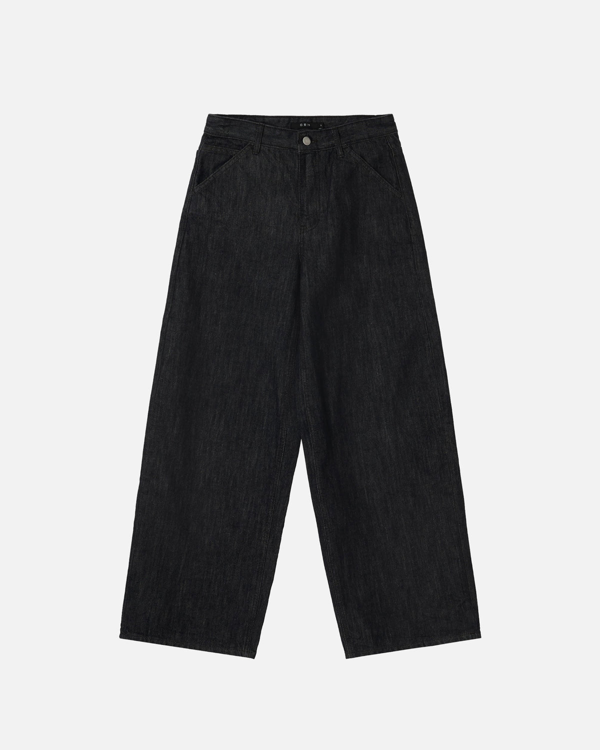 GBH / 26FW WIDE CINCH-BACK JEAN - Black