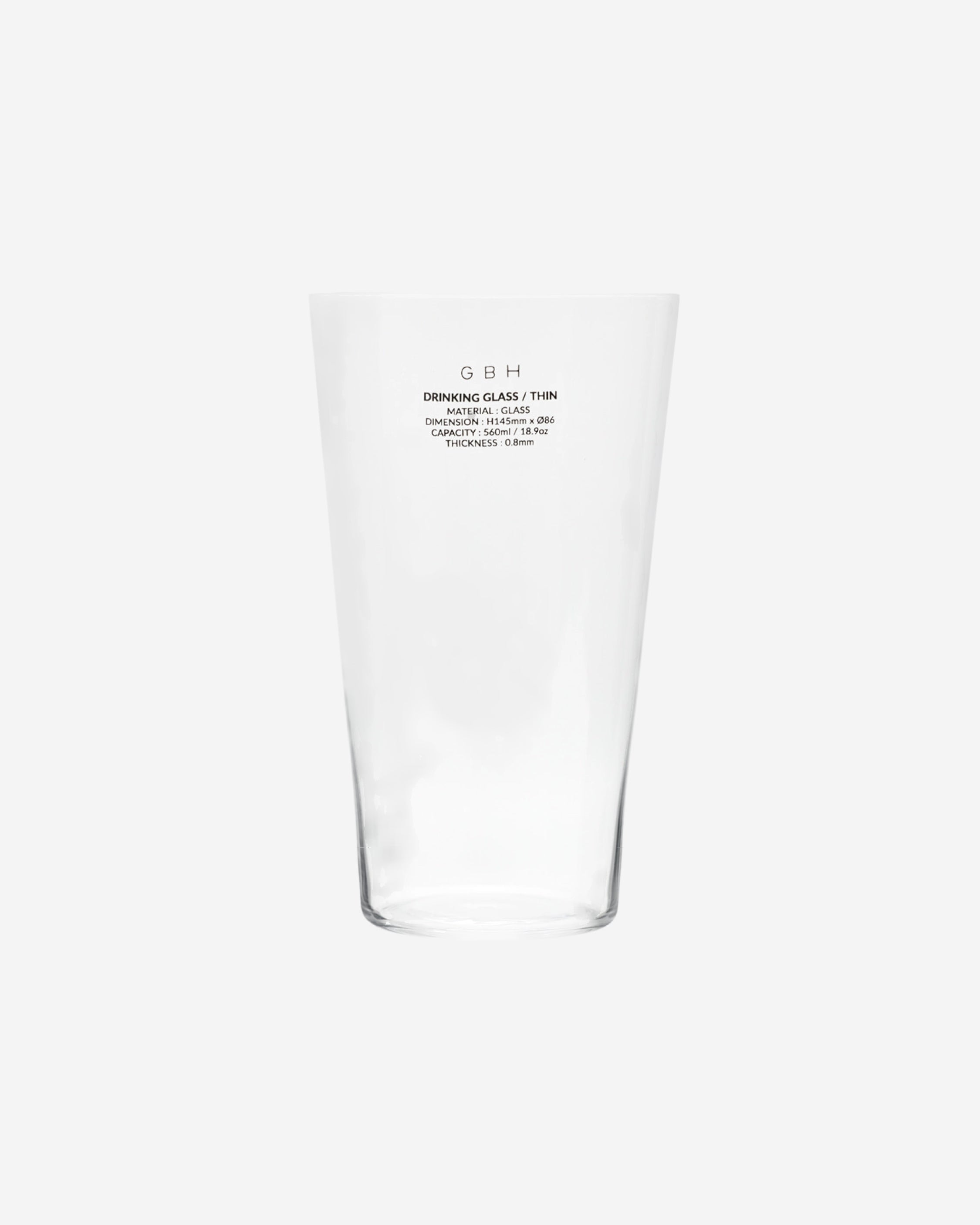 GBH / Drinking Glass - Thin L