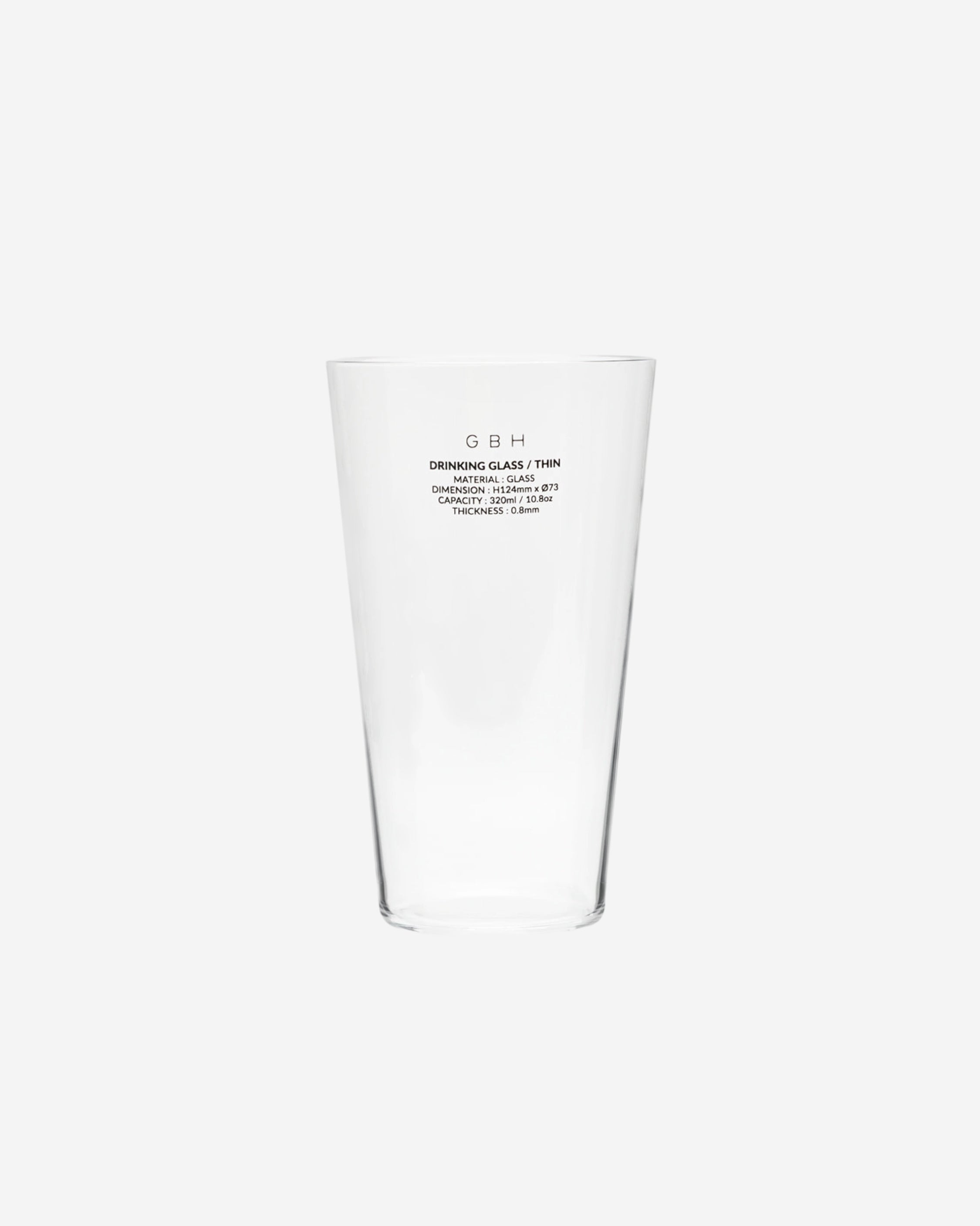 GBH / Drinking Glass - Thin M