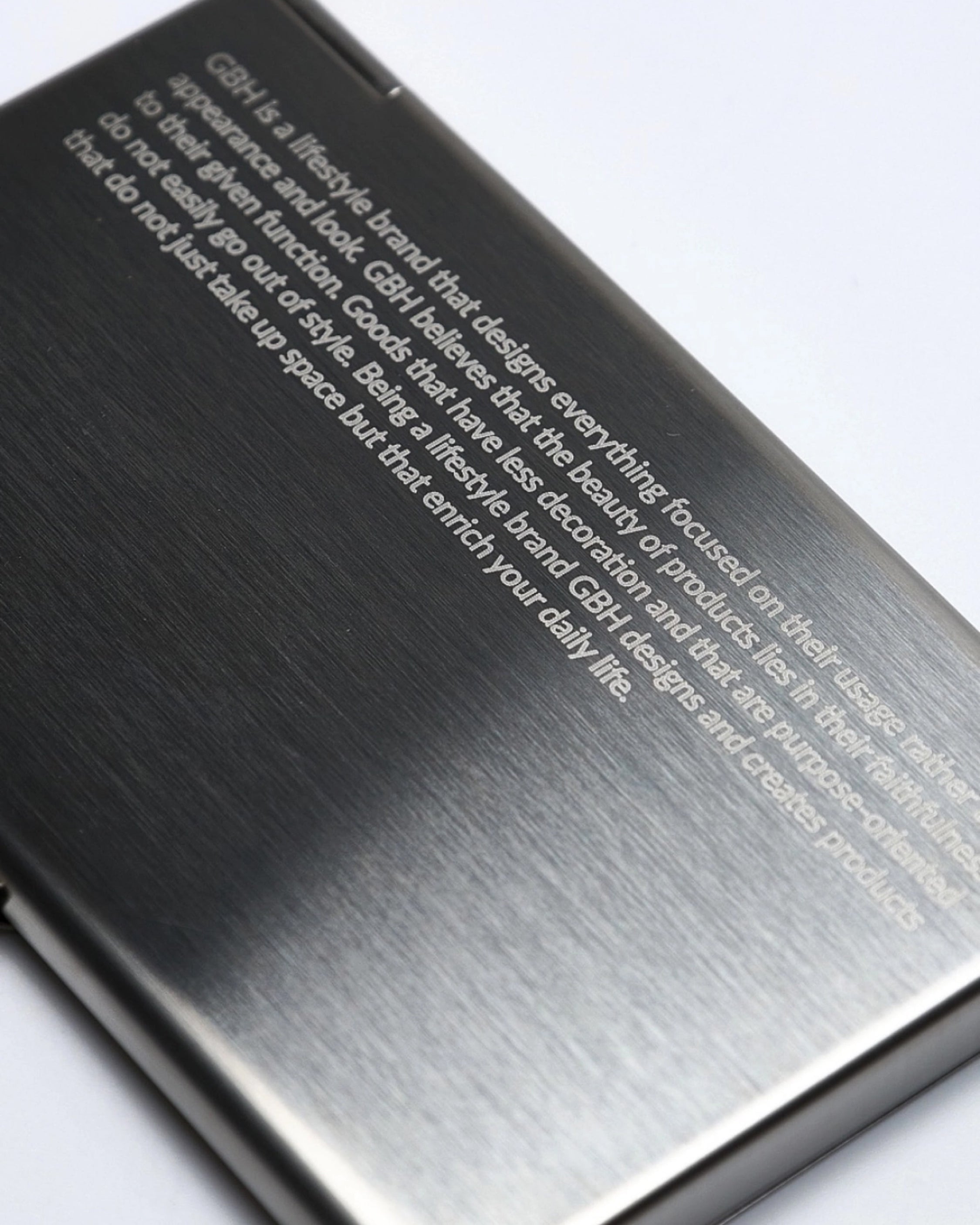 GBH / Stainless Steel Card Holder