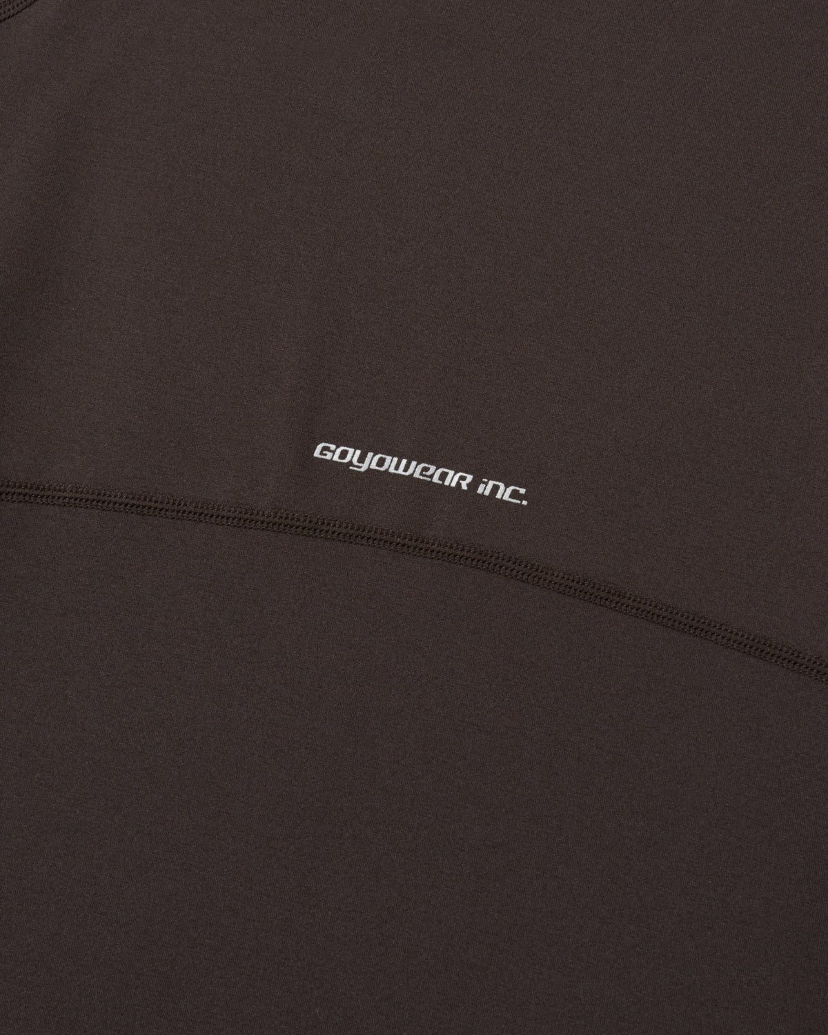 GOYOWEAR / Division Askin Logo Long Sleeve - Espresso