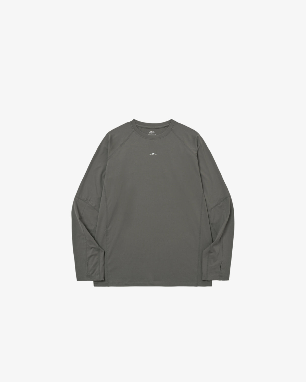 GOYOWEAR / Division Askin Logo Long Sleeve - Khaki Grey