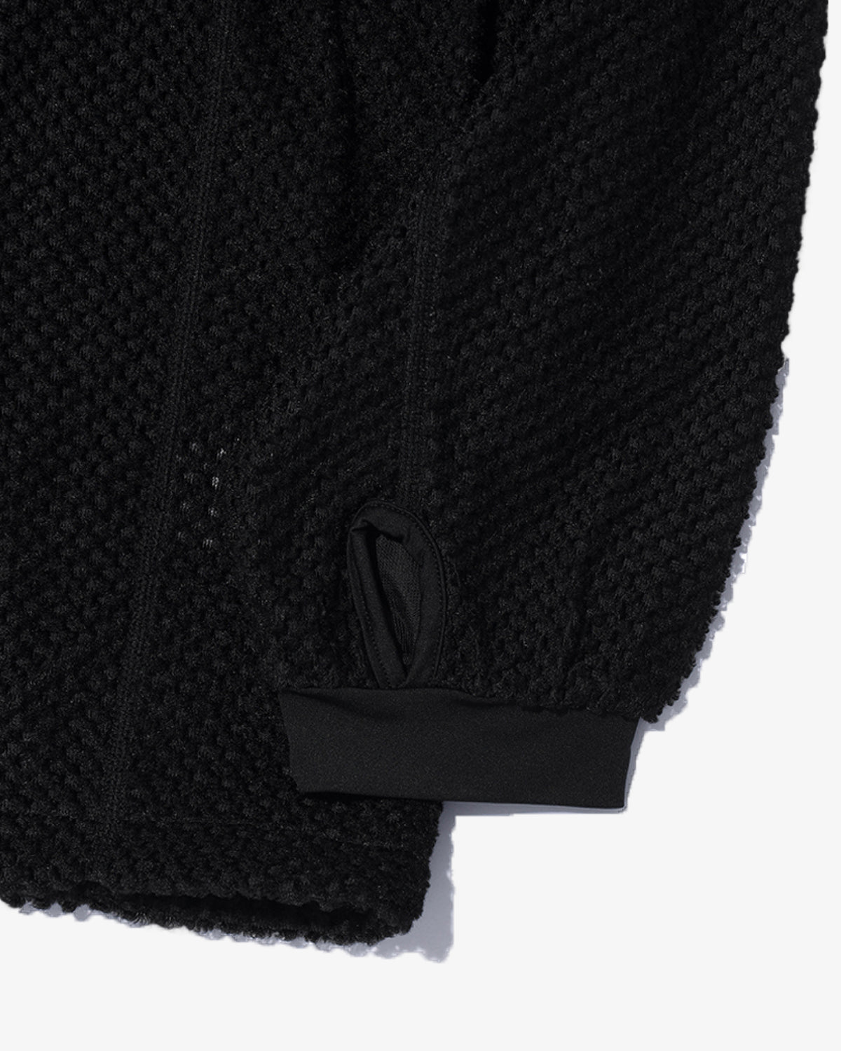 GOYOWEAR / Octa Light-Weight-Half Zip Hoodie - Black