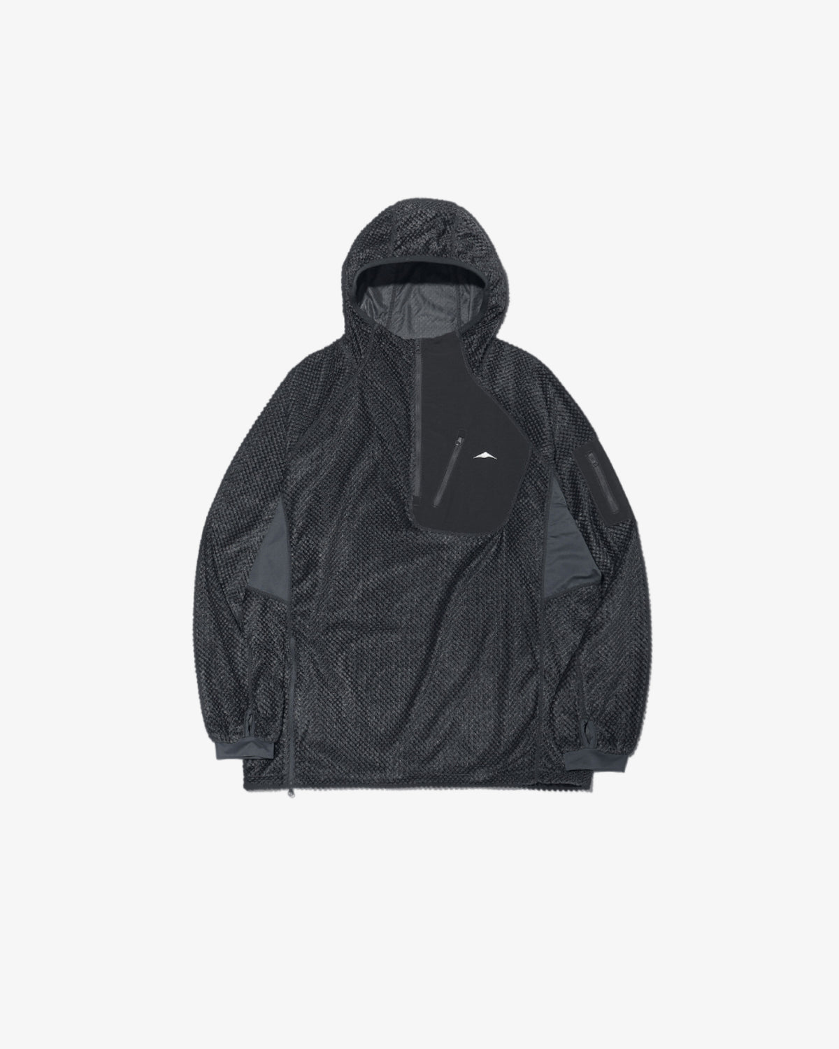 GOYOWEAR / Octa Light-Weight-Half Zip Hoodie - Anthracite Grey