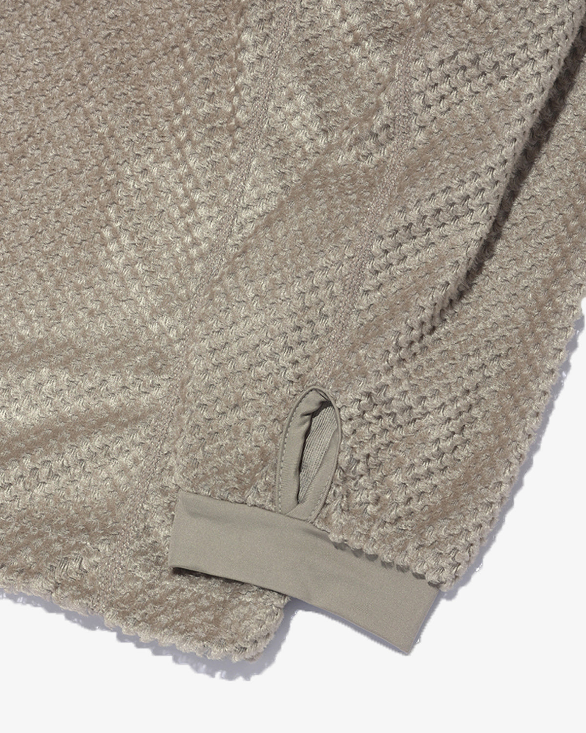 GOYOWEAR / Octa Light-Weight-Half Zip Hoodie - Beige