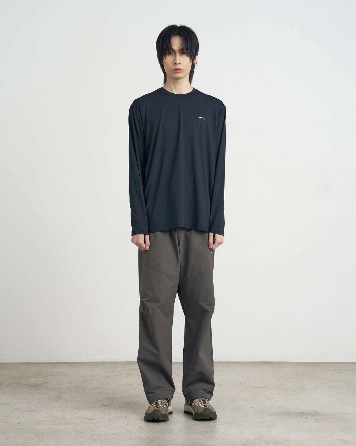 GOYOWEAR / Askin Logo Long Sleeve - Black