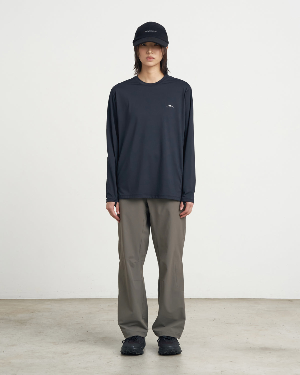 GOYOWEAR / Askin Logo Long Sleeve - Black
