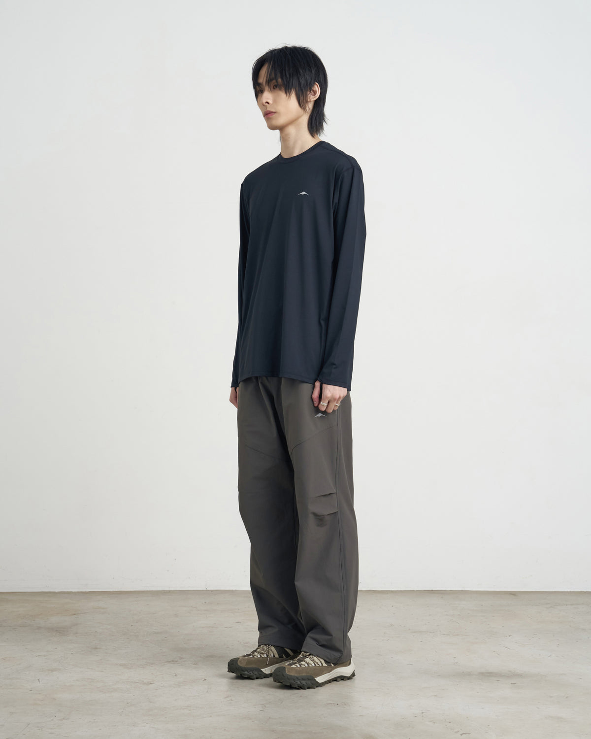 GOYOWEAR / Askin Logo Long Sleeve - Black