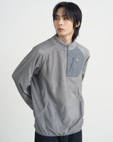 GOYOWEAR / Octa Light-Weight-Half Zip - Silver Grey