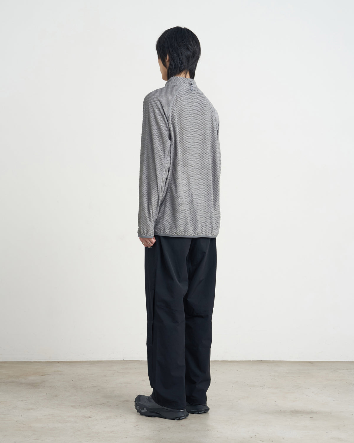 GOYOWEAR / Octa Light-Weight-Half Zip - Silver Grey