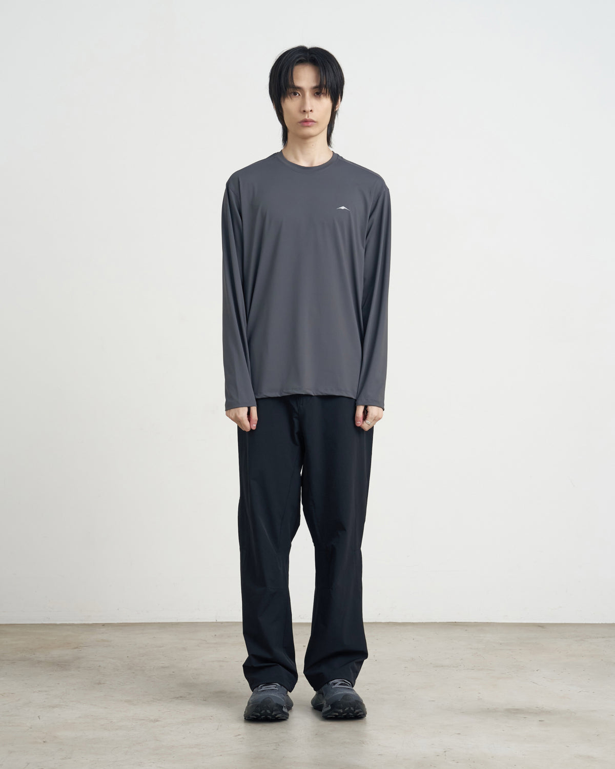 GOYOWEAR / Askin Logo Long Sleeve - Grey