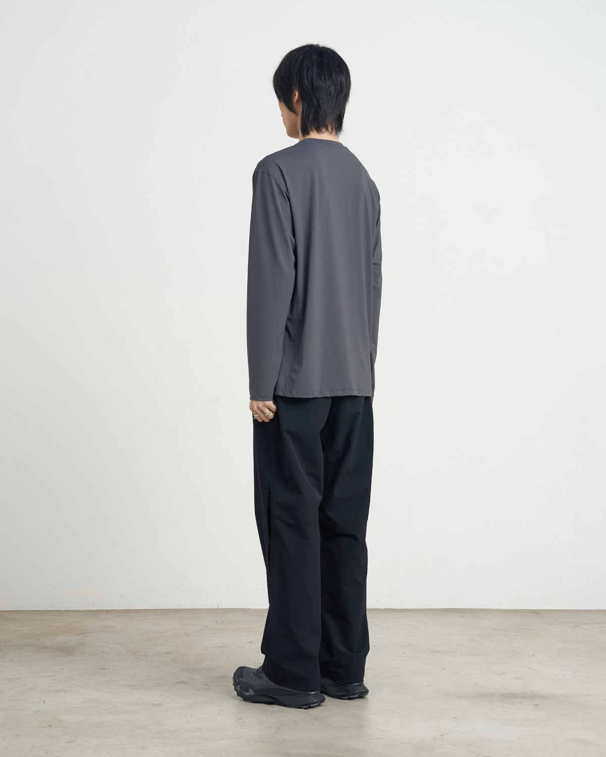 GOYOWEAR / Askin Logo Long Sleeve - Grey