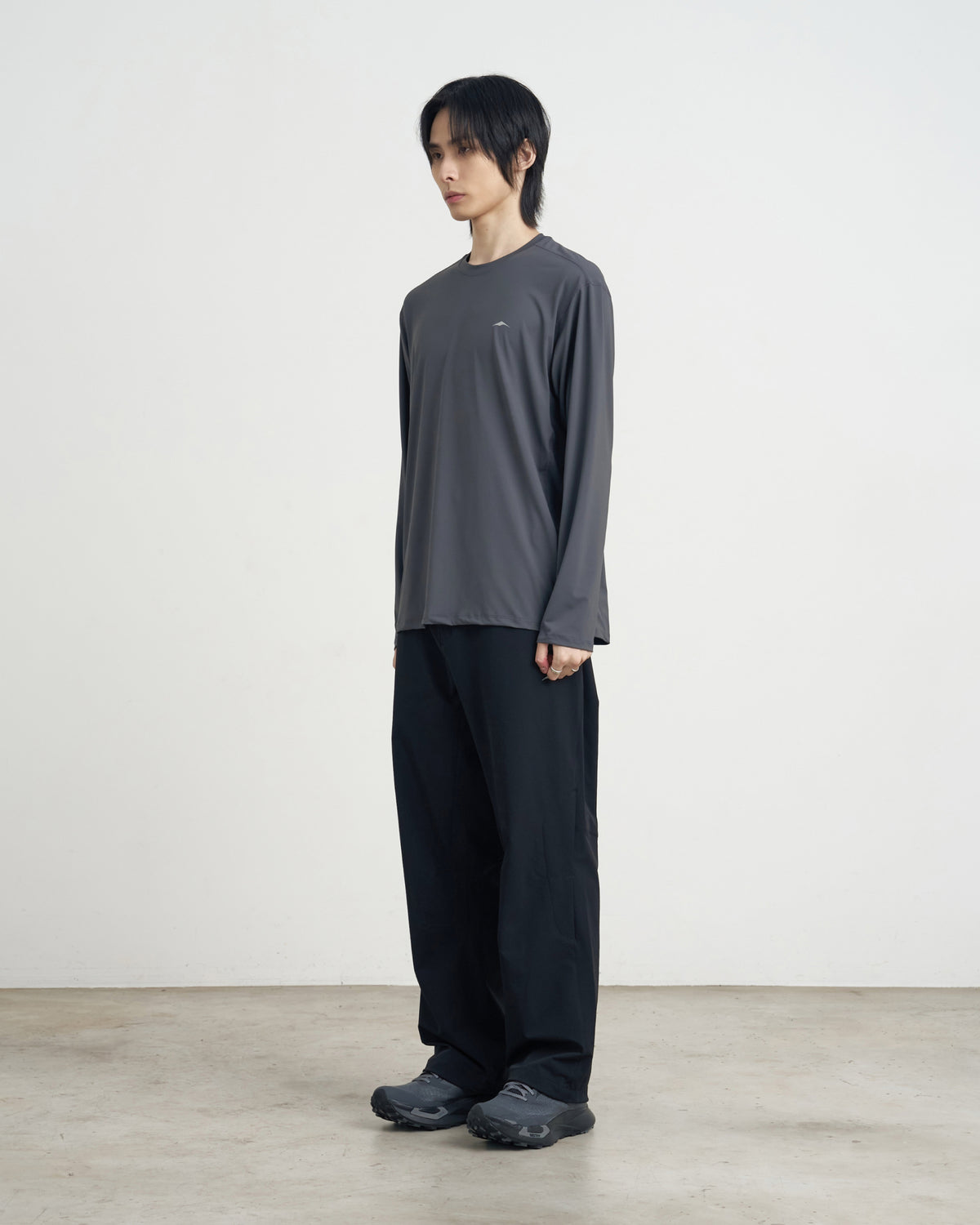 GOYOWEAR / Askin Logo Long Sleeve - Grey