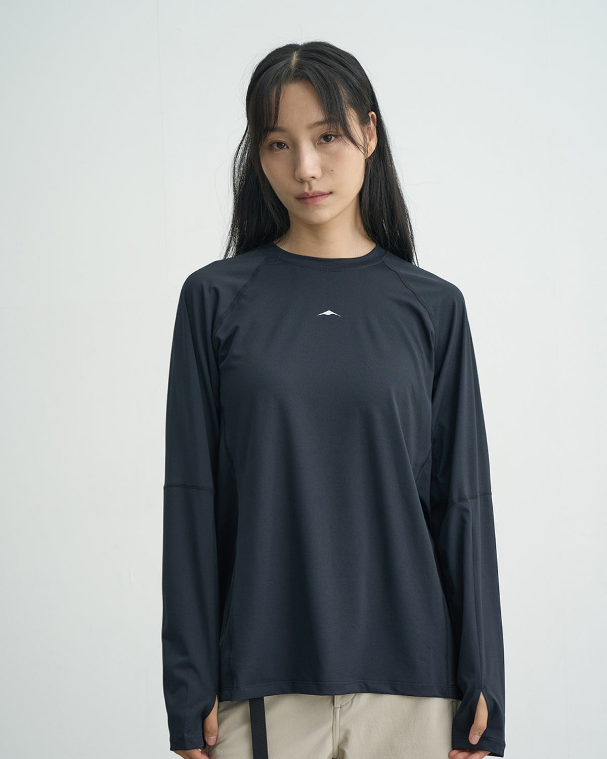 GOYOWEAR / Division Askin Logo Long Sleeve - Black