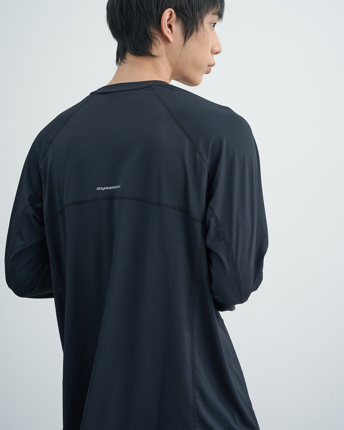 GOYOWEAR / Division Askin Logo Long Sleeve - Black
