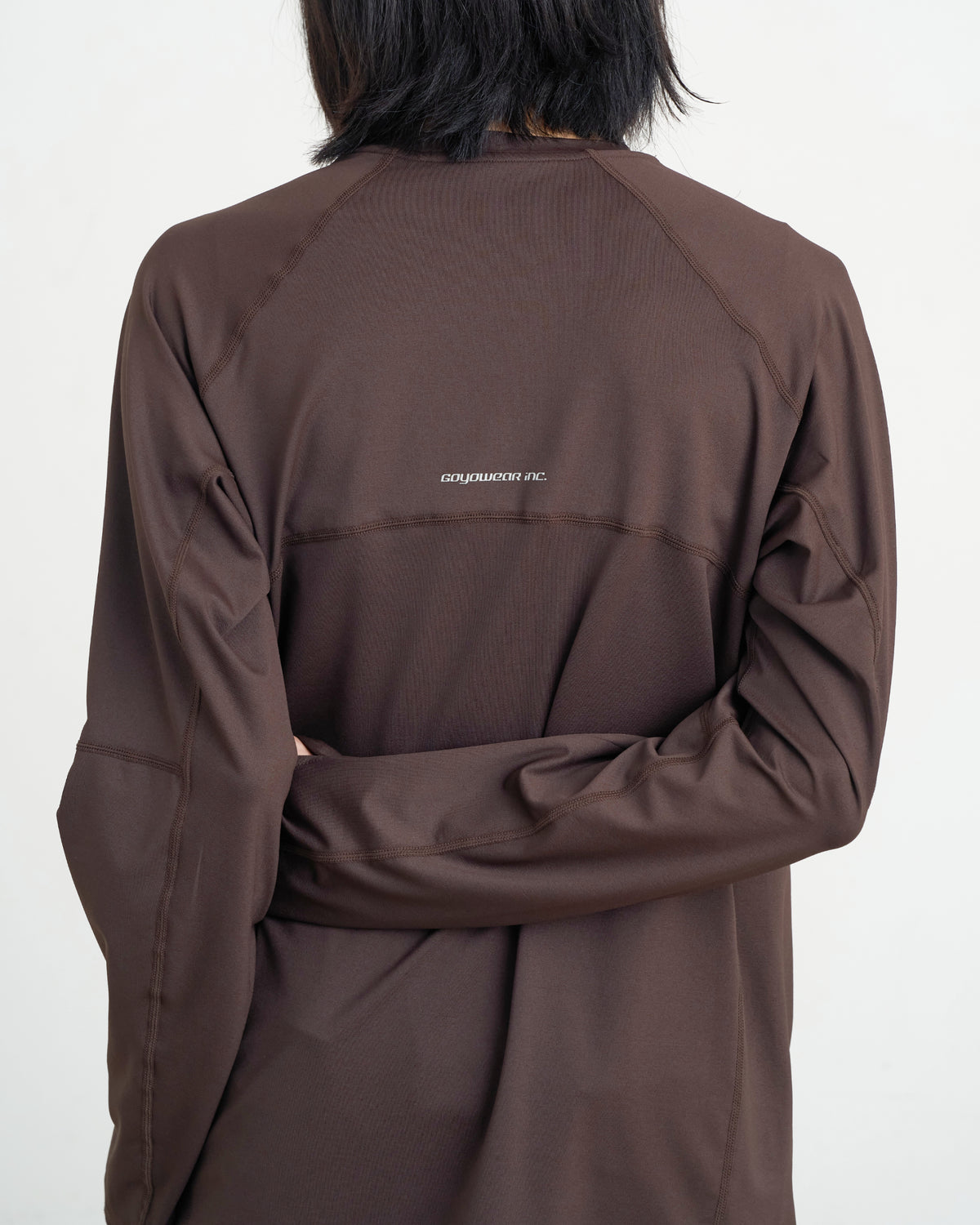 GOYOWEAR / Division Askin Logo Long Sleeve - Espresso
