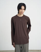 GOYOWEAR / Division Askin Logo Long Sleeve - Espresso