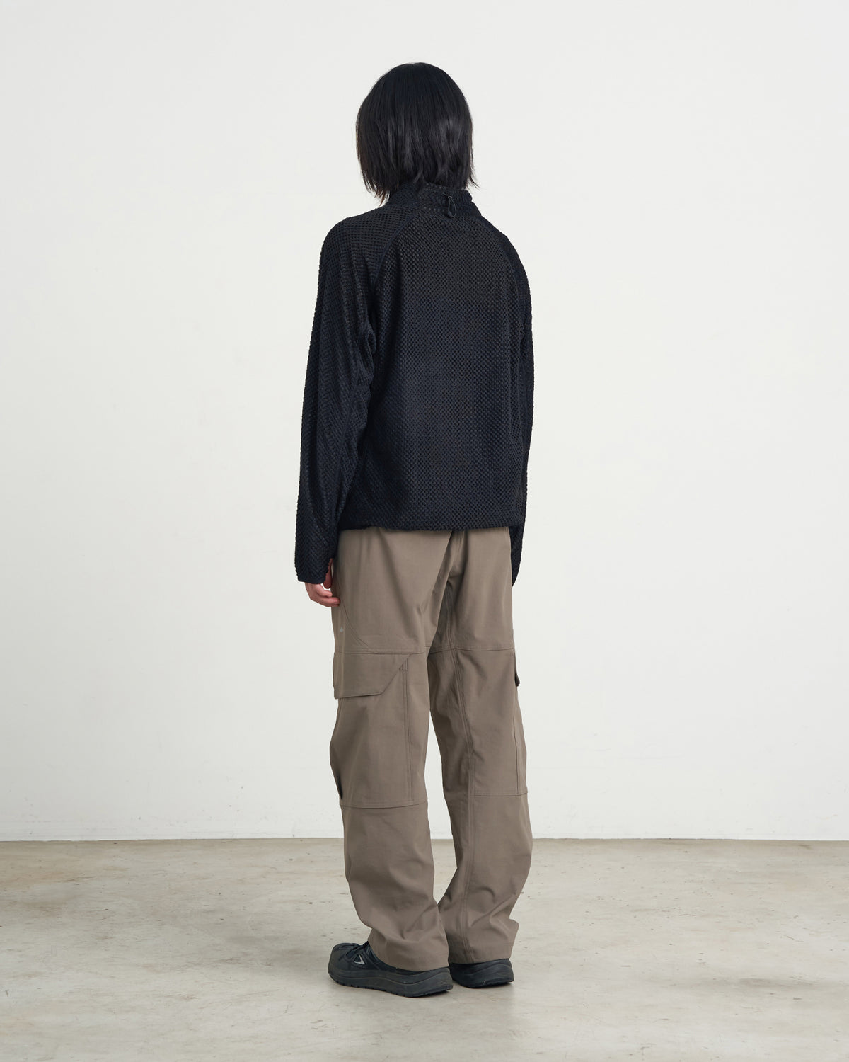 GOYOWEAR / Octa Light-Weight-Half Zip - Black