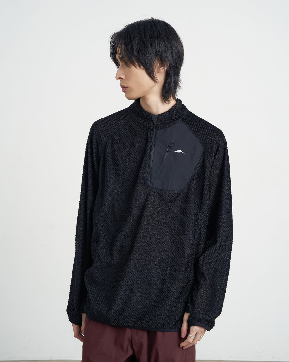 GOYOWEAR / Octa Light-Weight-Half Zip - Black