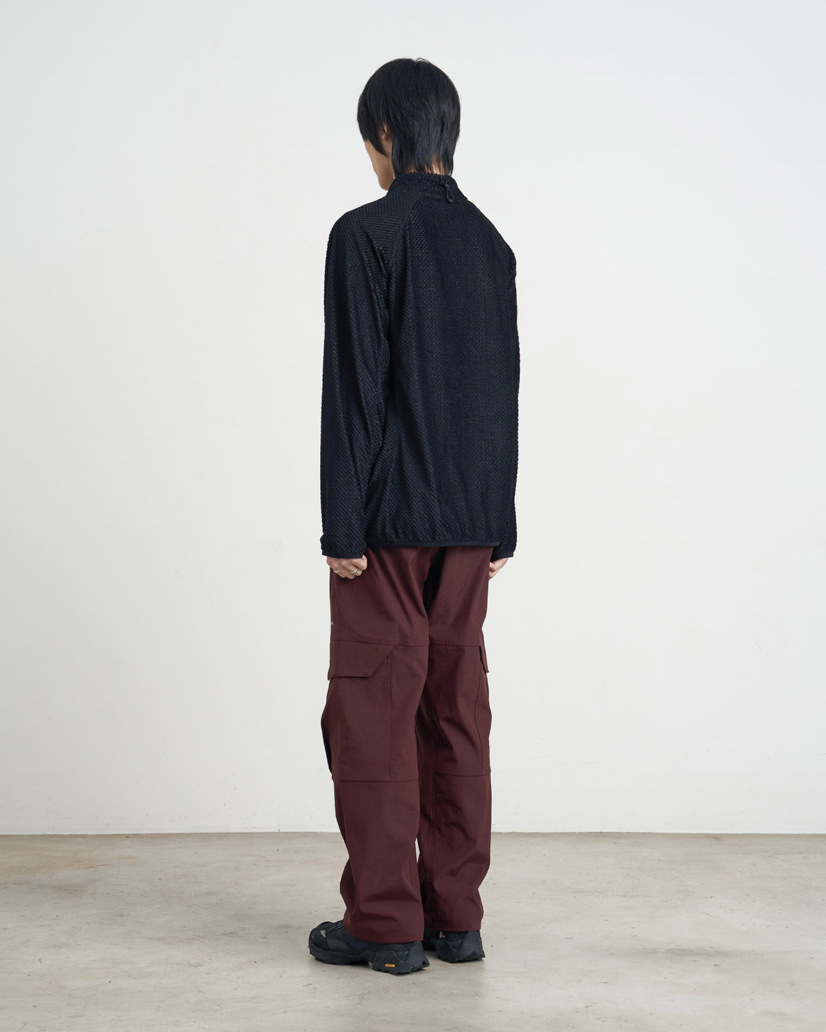 GOYOWEAR / Octa Light-Weight-Half Zip - Black