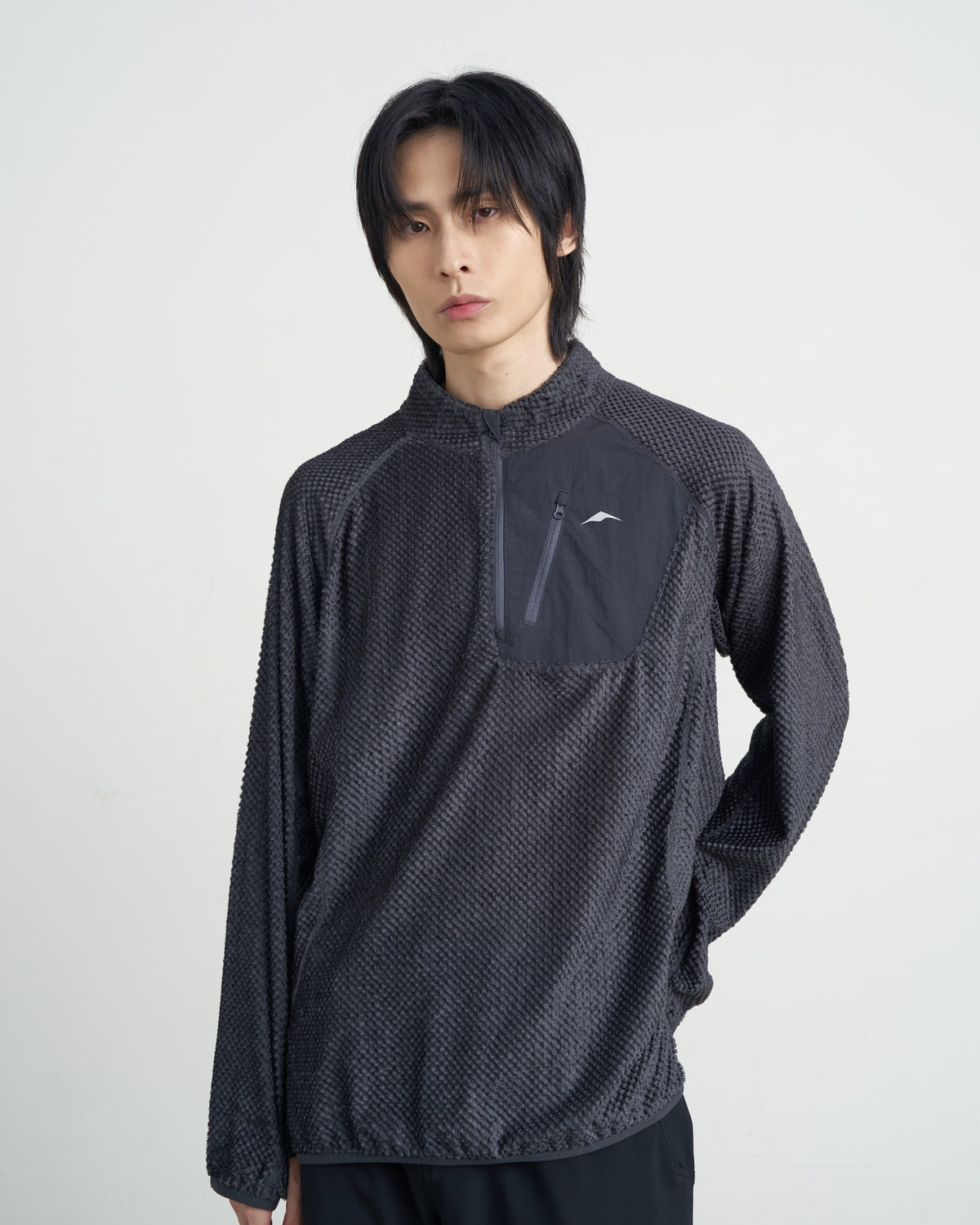 GOYOWEAR / Octa Light-Weight-Half Zip - Anthracite Grey