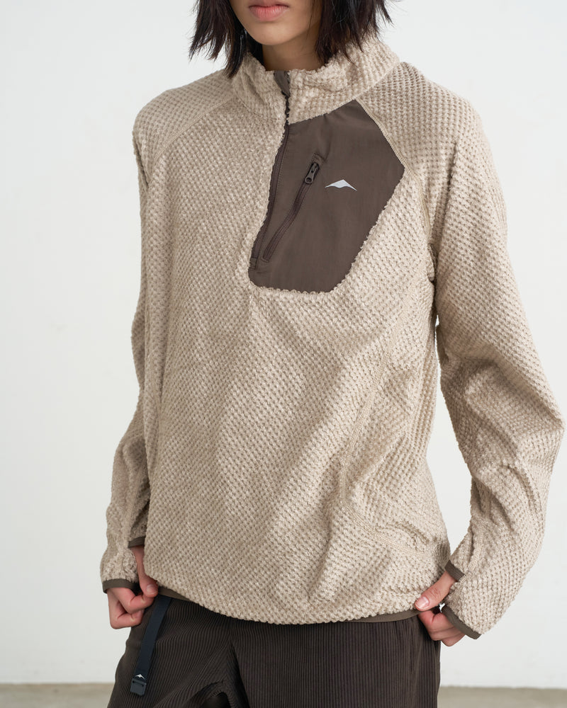 GOYOWEAR / Octa Light-Weight-Half Zip - Beige