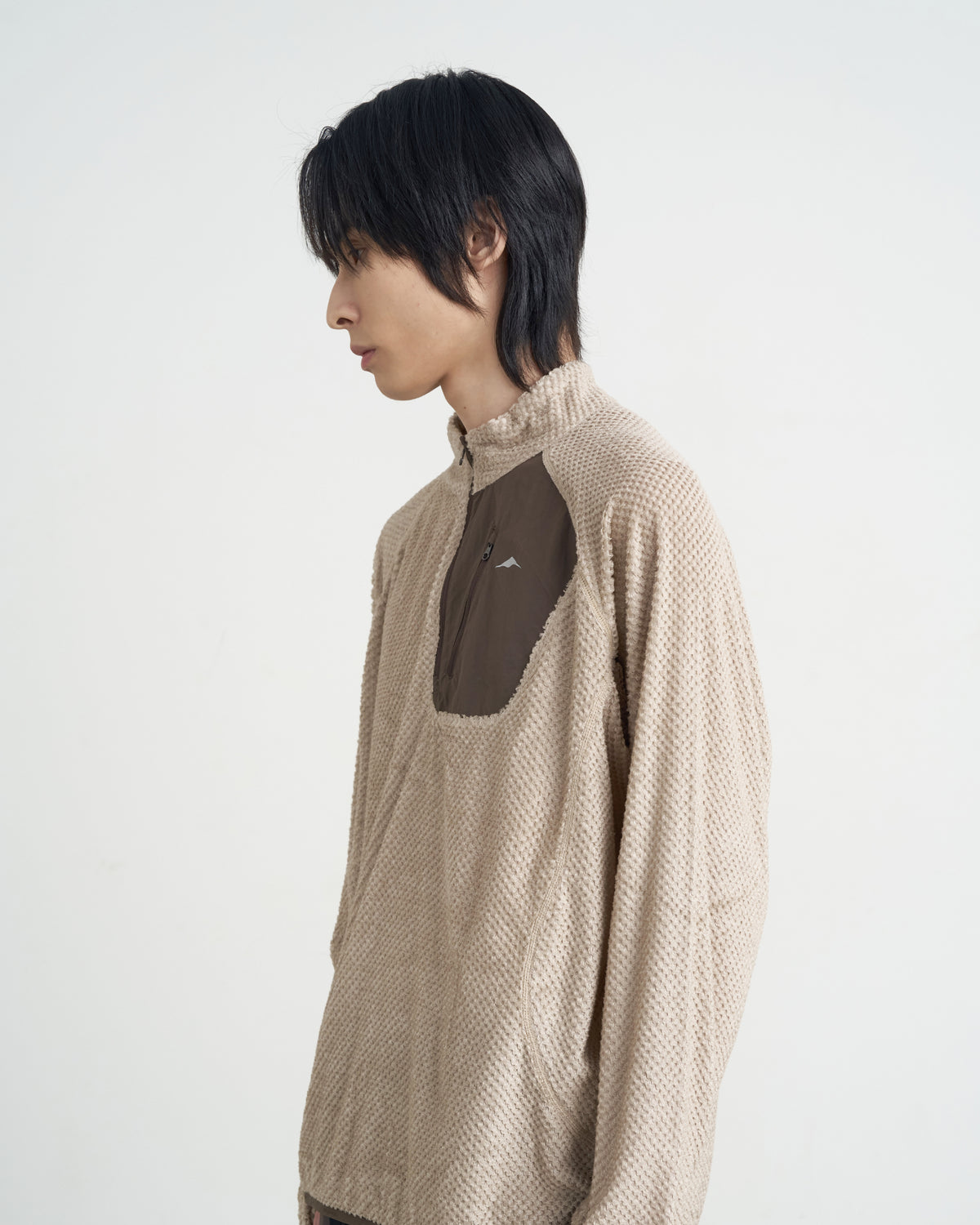 GOYOWEAR / Octa Light-Weight-Half Zip - Beige