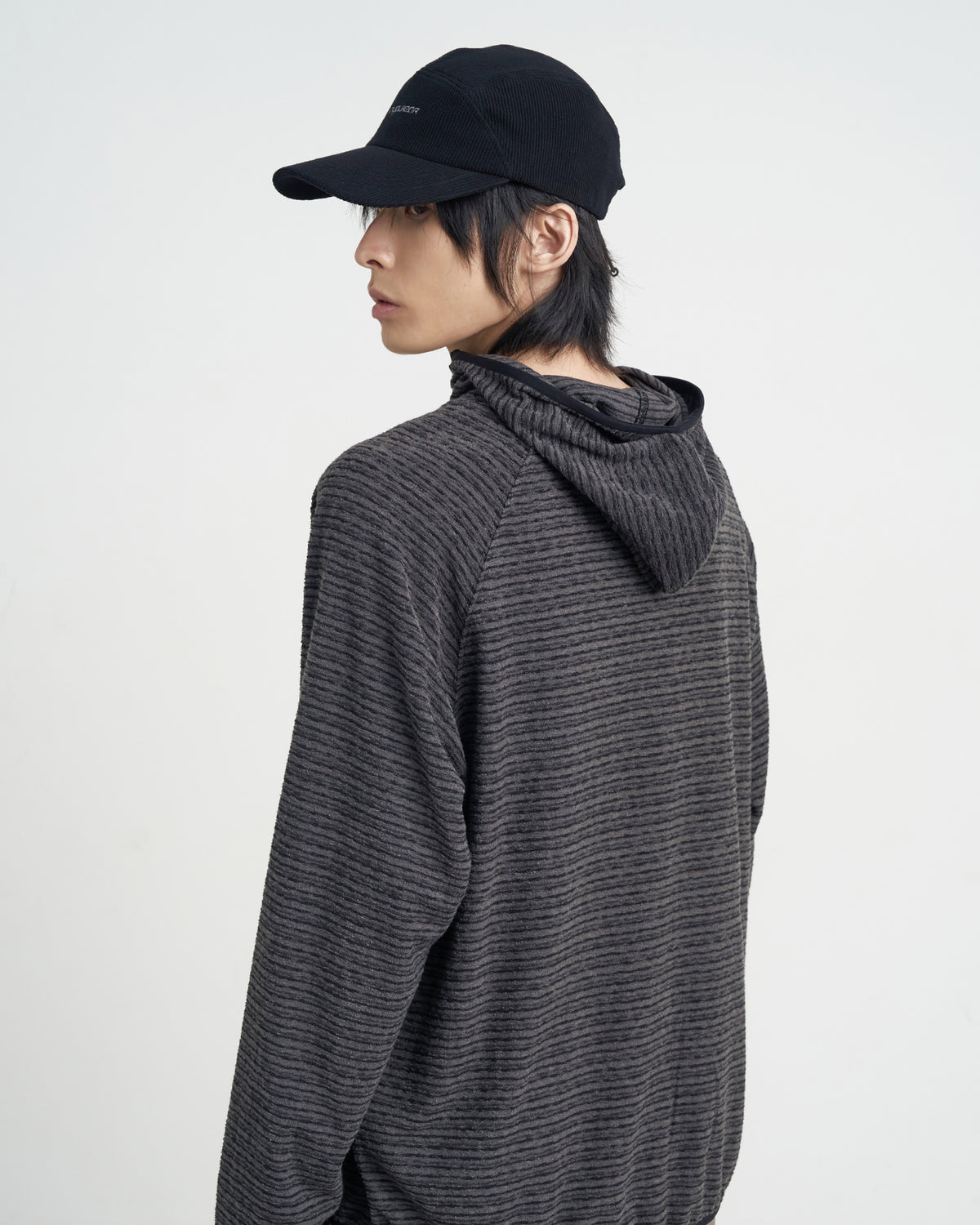 GOYOWEAR / Grid Fleece Cap - Black