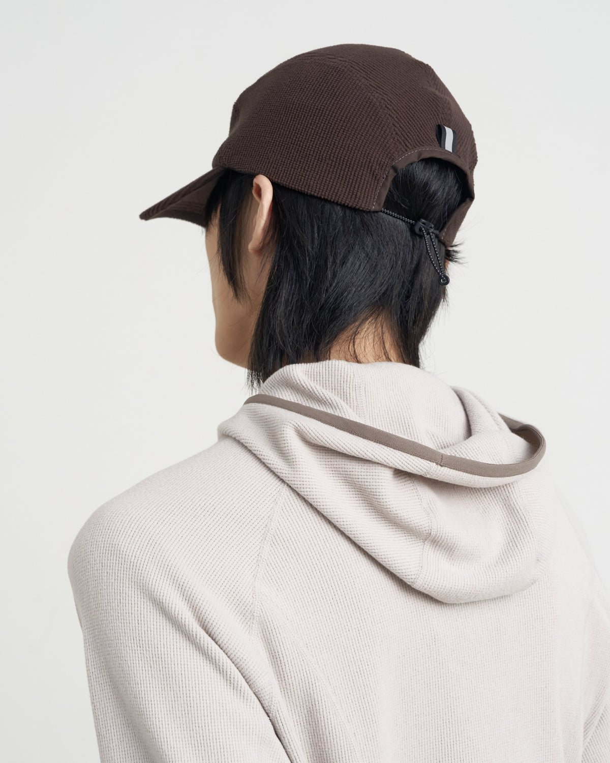 GOYOWEAR / Grid Fleece Cap - Brown