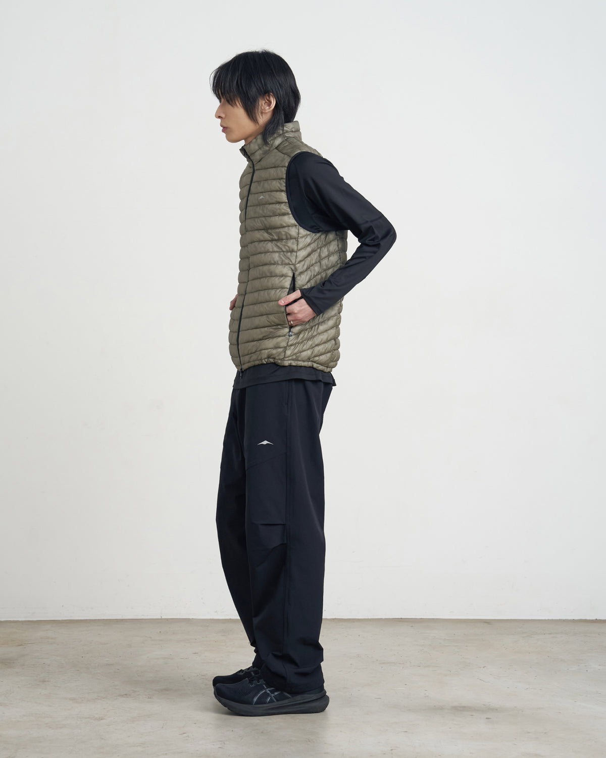 GOYOWEAR / Brushed Relax Pants - Black
