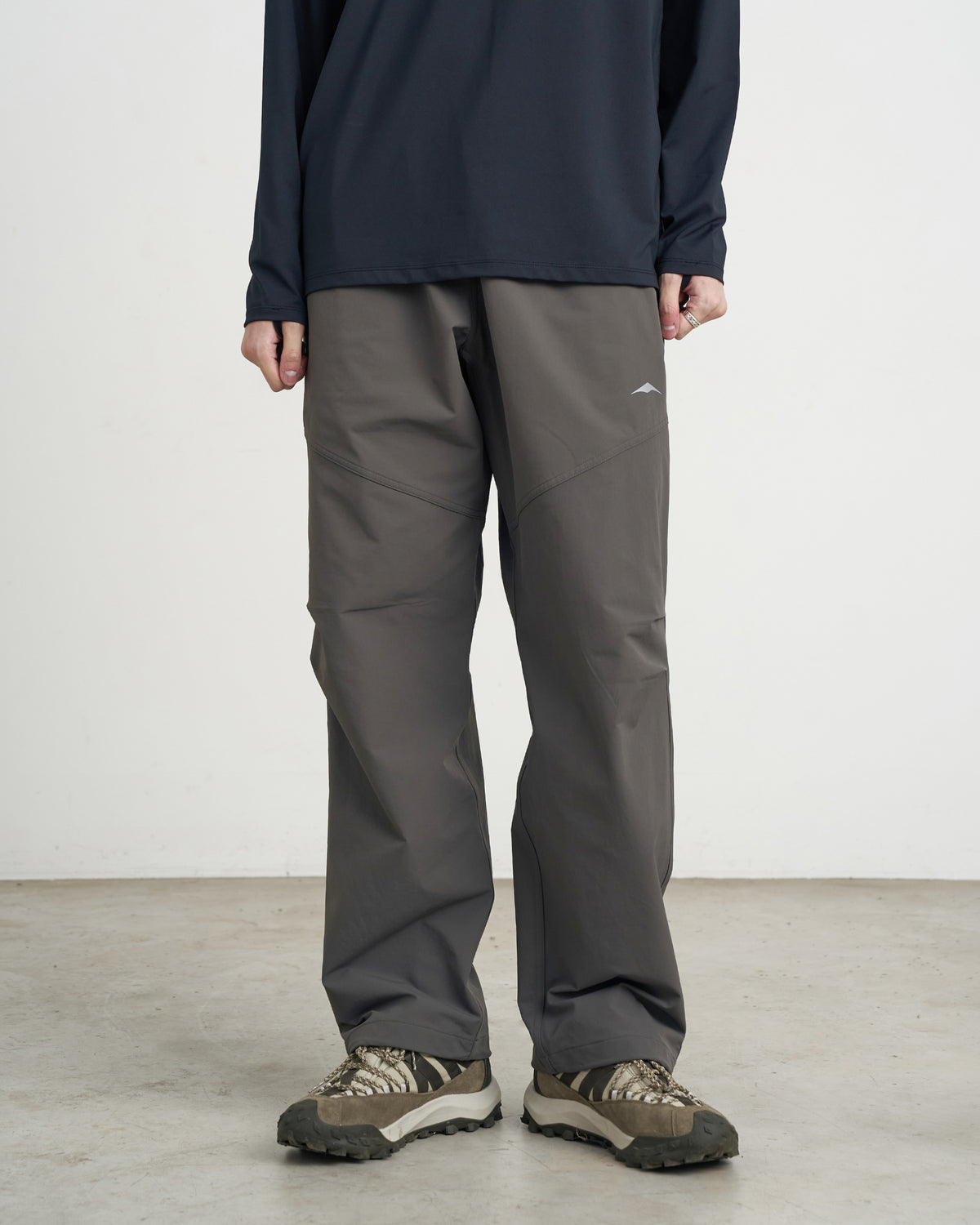 GOYOWEAR / Brushed Relax Pants - Khaki Grey