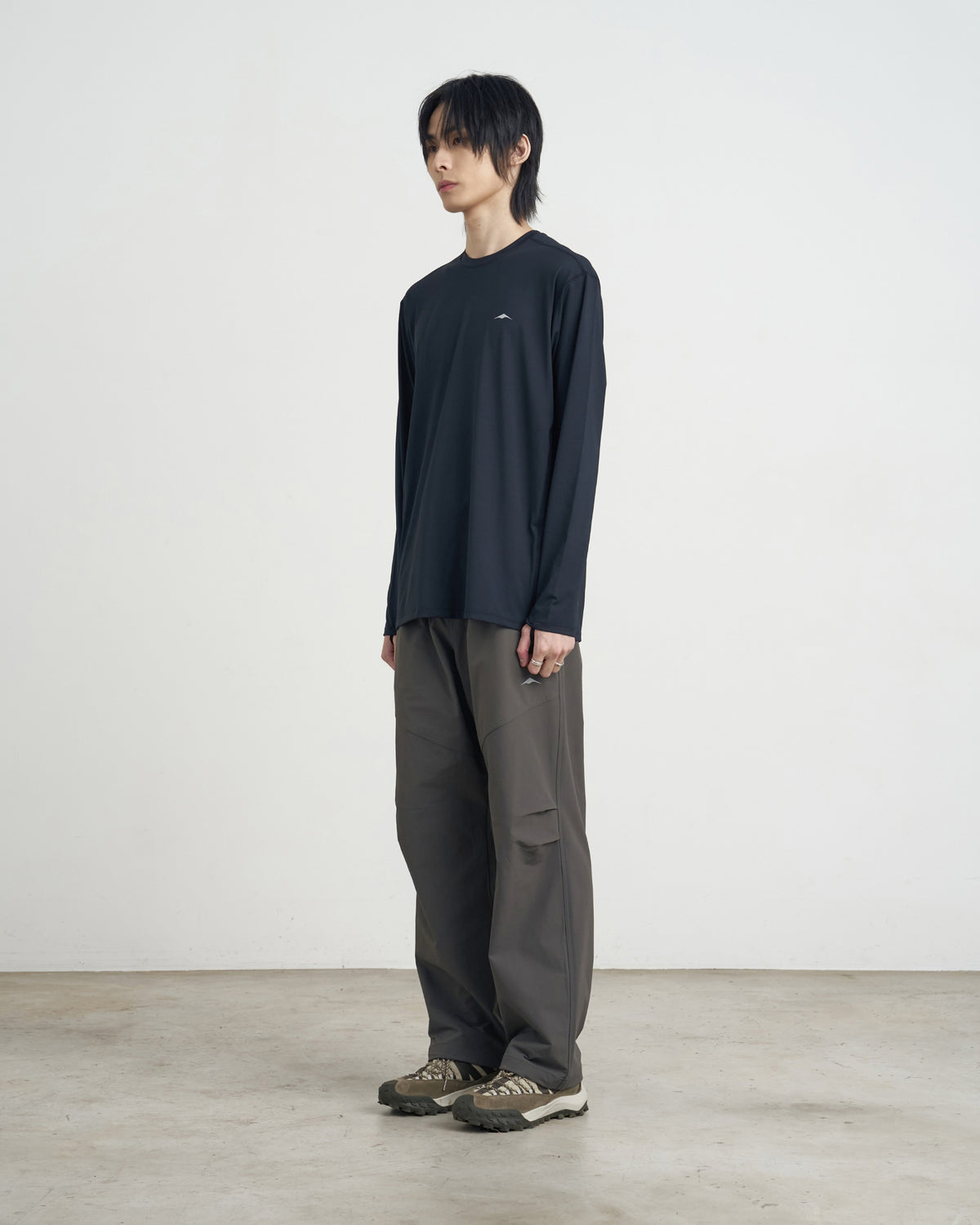 GOYOWEAR / Brushed Relax Pants - Khaki Grey