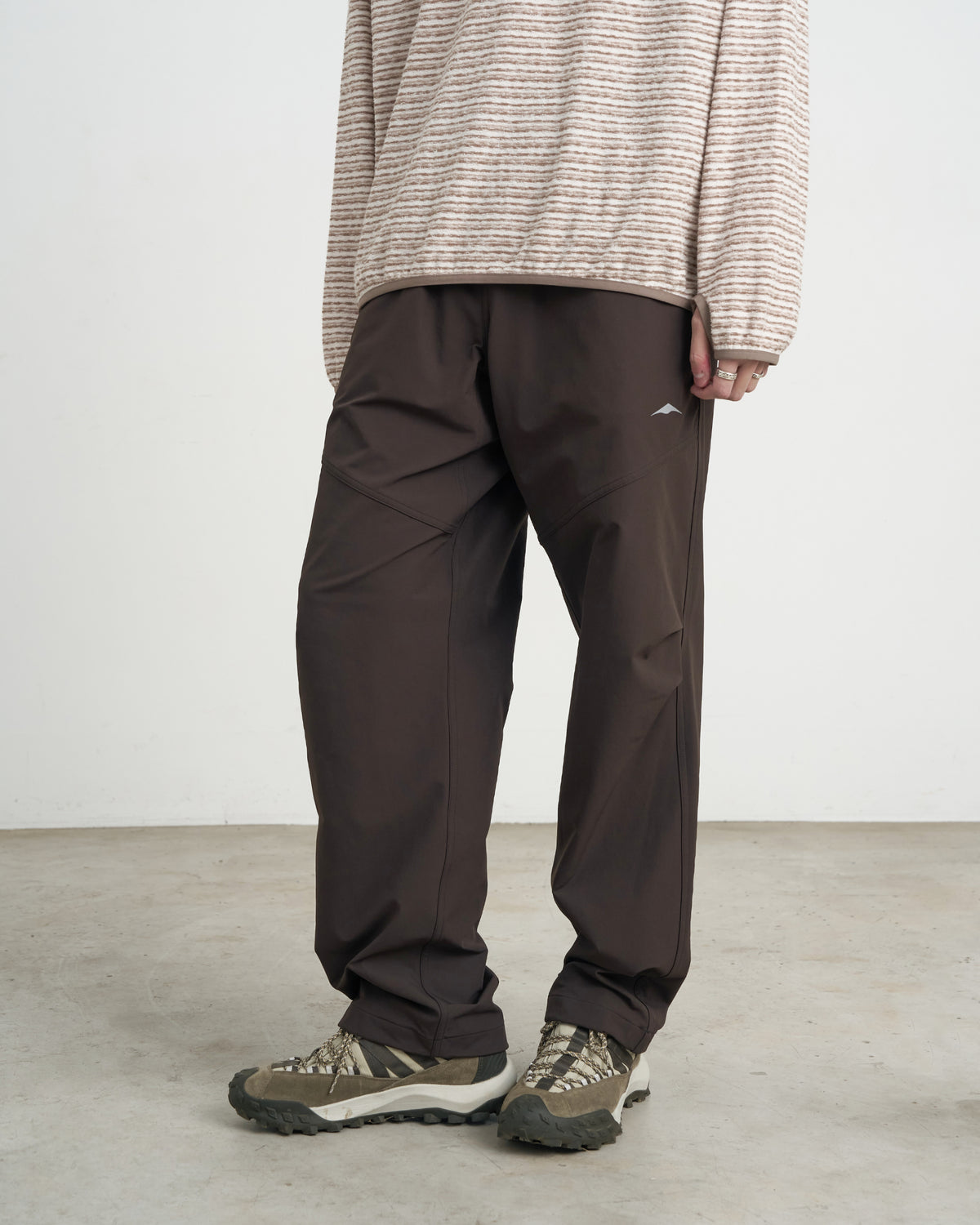 GOYOWEAR / Brushed Relax Pants - Brown
