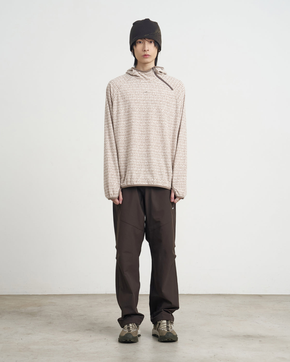 GOYOWEAR / Brushed Relax Pants - Brown